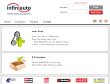 Tablet Screenshot of infiniauto.infinigroup.org